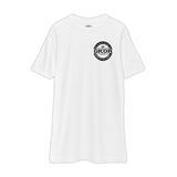 "GKOR Crest" Unisex Adult: Premium Heavyweight Tee - White