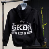 "Crowned G" Premium Heavyweight Hoodie: Adult/Unisex - (Black)