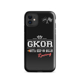 GKOR Motor Sport: "Racing Team" Tough Case for iPhone® (Blk/Multi)