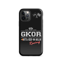 GKOR Motor Sport: "Racing Team" Tough Case for iPhone® (Blk/Multi)