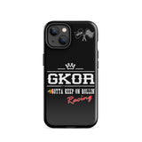 GKOR Motor Sport: "Racing Team" Tough Case for iPhone® (Blk/Multi)