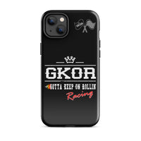 GKOR Motor Sport: "Racing Team" Tough Case for iPhone® (Blk/Multi)