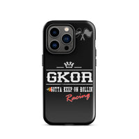 GKOR Motor Sport: "Racing Team" Tough Case for iPhone® (Blk/Multi)