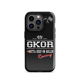 GKOR Motor Sport: "Racing Team" Tough Case for iPhone® (Blk/Multi)