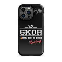 GKOR Motor Sport: "Racing Team" Tough Case for iPhone® (Blk/Multi)