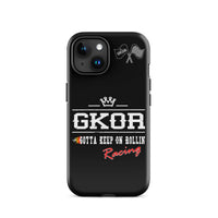 GKOR Motor Sport: "Racing Team" Tough Case for iPhone® (Blk/Multi)