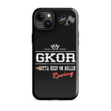 GKOR Motor Sport: "Racing Team" Tough Case for iPhone® (Blk/Multi)