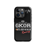 GKOR Motor Sport: "Racing Team" Tough Case for iPhone® (Blk/Multi)