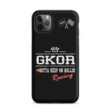 GKOR Motor Sport: "Racing Team" Tough Case for iPhone® (Blk/Multi)