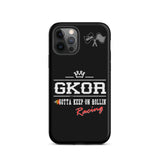 GKOR Motor Sport: "Racing Team" Tough Case for iPhone® (Blk/Multi)