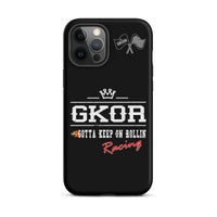 GKOR Motor Sport: "Racing Team" Tough Case for iPhone® (Blk/Multi)