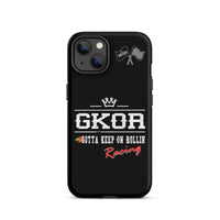 GKOR Motor Sport: "Racing Team" Tough Case for iPhone® (Blk/Multi)