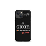 GKOR Motor Sport: "Racing Team" Tough Case for iPhone® (Blk/Multi)