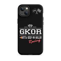 GKOR Motor Sport: "Racing Team" Tough Case for iPhone® (Blk/Multi)