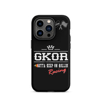 GKOR Motor Sport: "Racing Team" Tough Case for iPhone® (Blk/Multi)