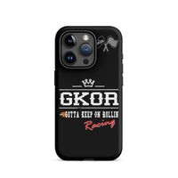 GKOR Motor Sport: "Racing Team" Tough Case for iPhone® (Blk/Multi)