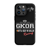 GKOR Motor Sport: "Racing Team" Tough Case for iPhone® (Blk/Multi)