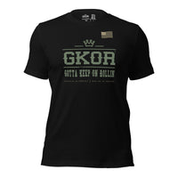 GKOR Brand: "SALUTE" Premium Adult T-shirt (Made in USA)