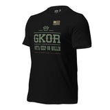 GKOR Brand: "SALUTE" Premium Adult T-shirt (Made in USA)