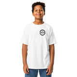 "GKOR Crest" Youth: Classic Tee - White