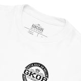 "GKOR Crest" Youth: Classic Tee - White