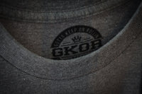 GKOR Brand: "Blood, Sweat & Tears University" Premium Adult T-Shirt (Grey)