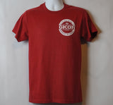 GKOR Brand:  "Survivor Crest" Premium Adult T-shirt (Blk or Red)